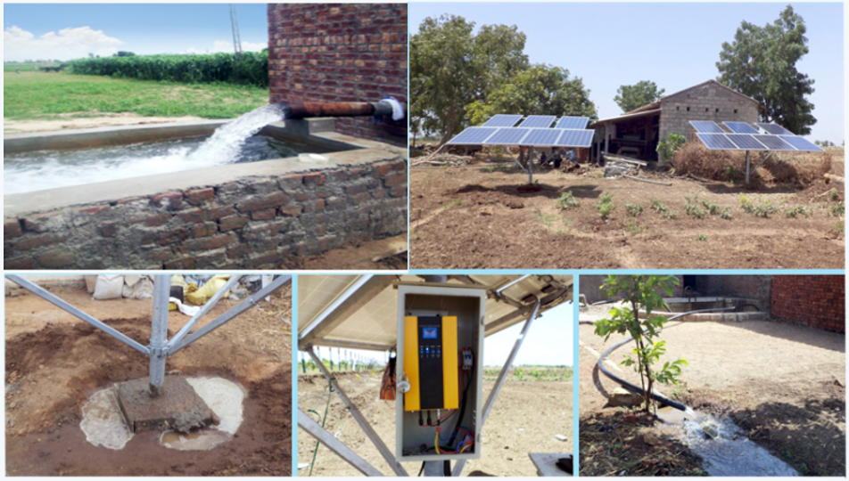 Système d’irrigation solaire au Pakistan