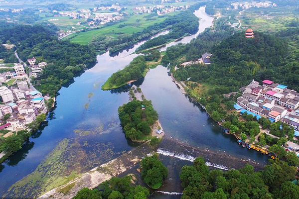 Projet moderne de planification et de conception du District d’irrigation de Dujiangyan